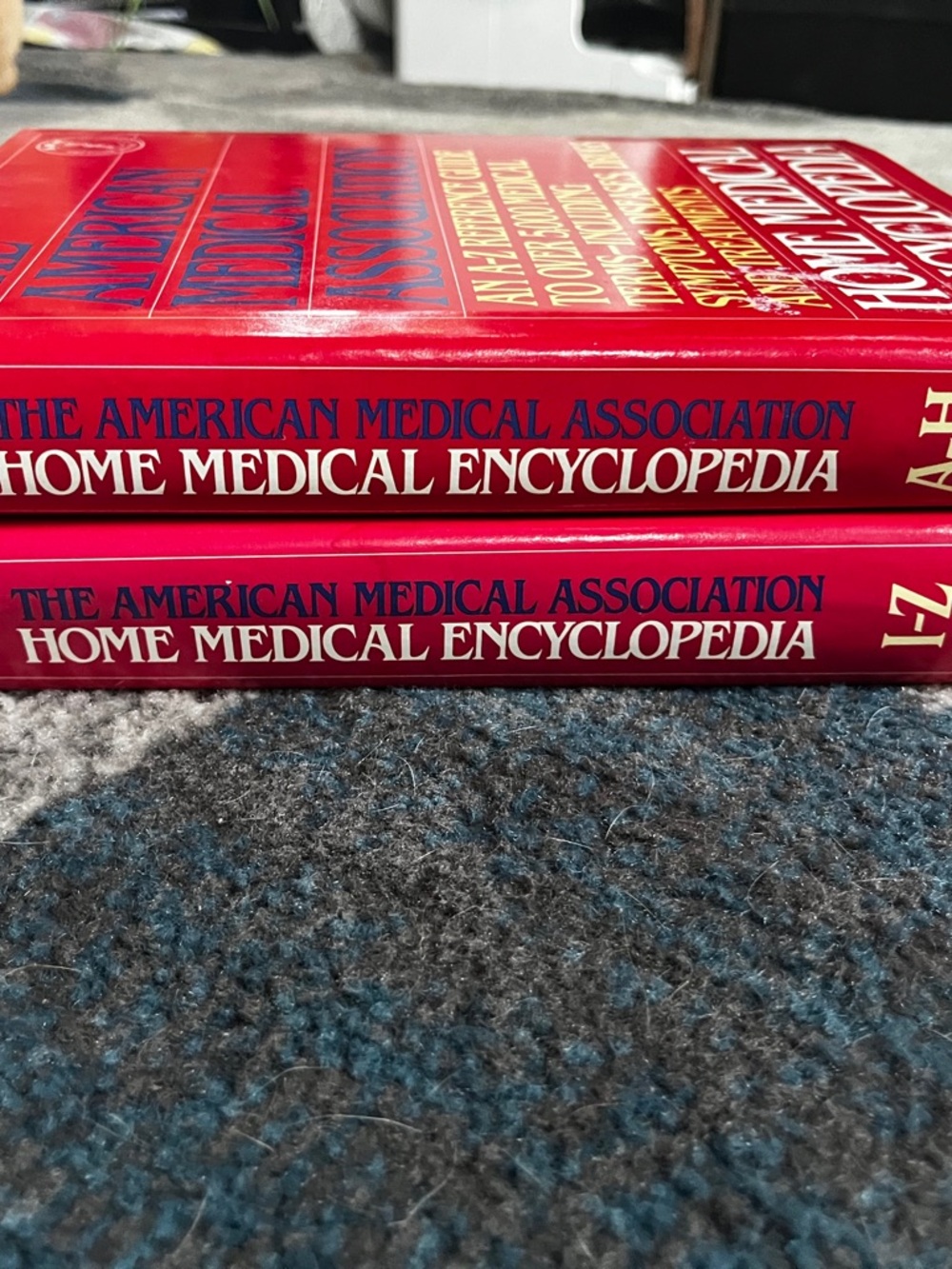 The American Medical Association Home Medical Encyclopedia - Red Hardcover Set